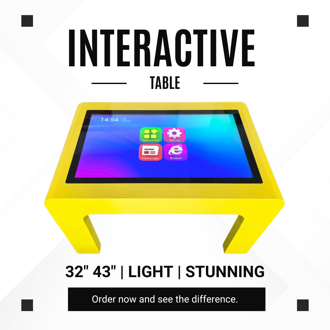 INTERACTIVE GAME TABLE (Pre Order)