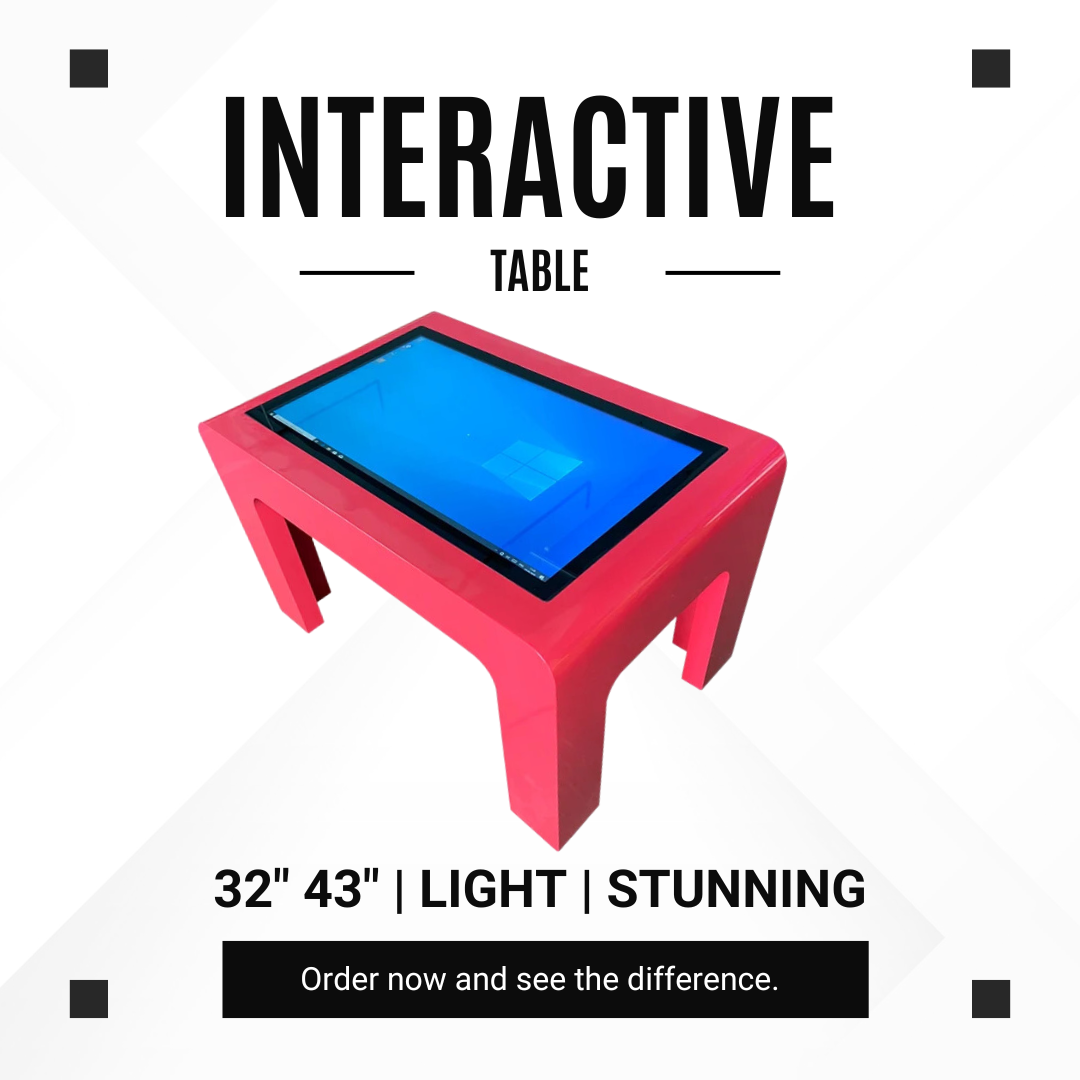 INTERACTIVE GAME TABLE (Pre Order)