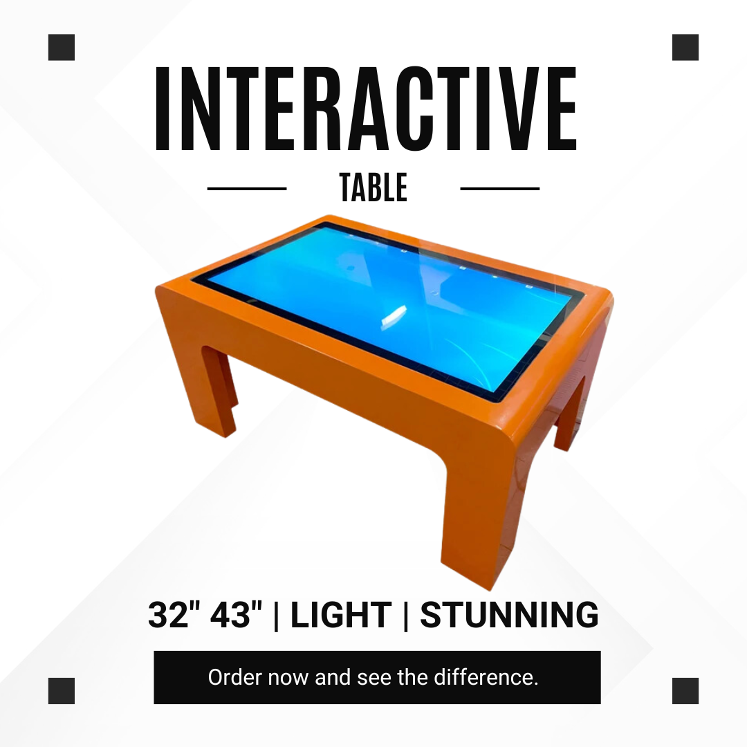 INTERACTIVE GAME TABLE (Pre Order)